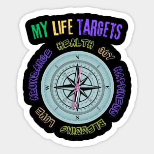 My Targets Sticker